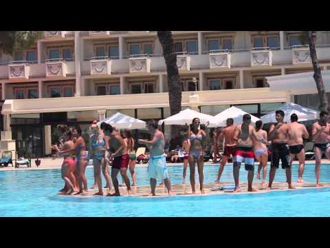 Отель Cesars Temple De Luxe  июнь 2013 - клубный танец