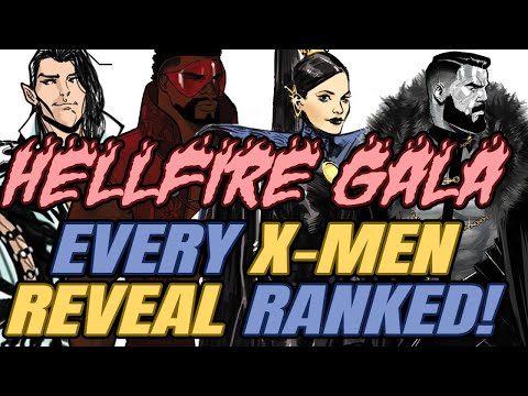 ALL X-Men Hellfire Gala Team Looks Ranked!