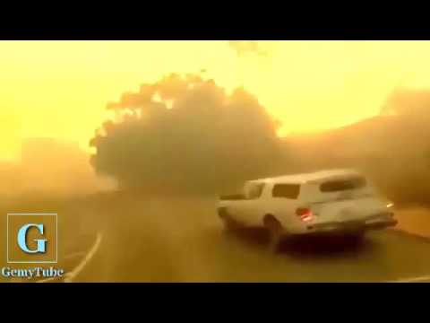 Israel news Heavy stormt In Street