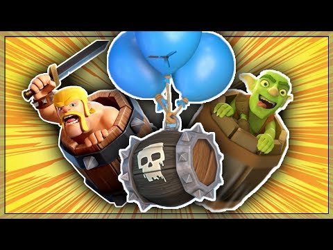 TRIPLE BARREL TROLLING IN CLASH ROYALE!! || Crazy Triple Barrel Bait Deck in Clash Royale!