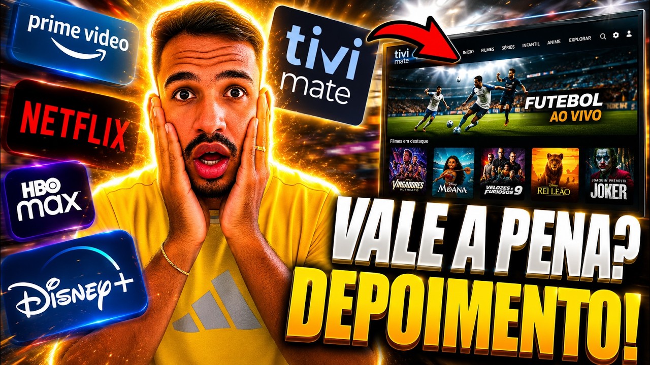 MELHOR IPTV? TIVIMATE FUNCIONA? TIVIMATE É BOM? TIVIMATE VALE A PENA? DEPOIMENTO!