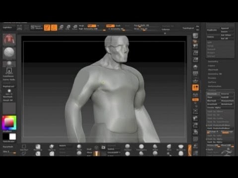 AIE : Box stick figure to Hero WIP (In class sculpting session)