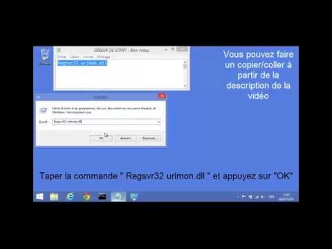 comment reparer urlmon.dll