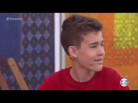 Encontro com Fátima Bernardes 07/12/2018 - Bruno recebe homenagem de alunos de Foz do Iguaçu