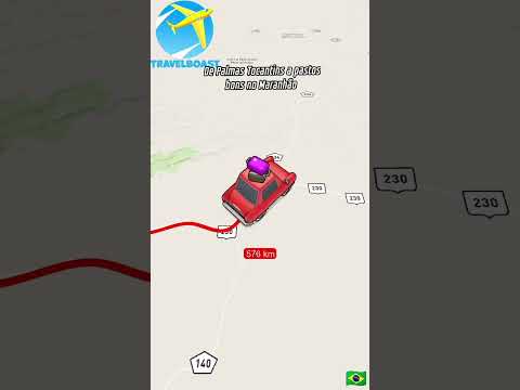 Palmas Tocantins a Pastos Bons Maranhão.