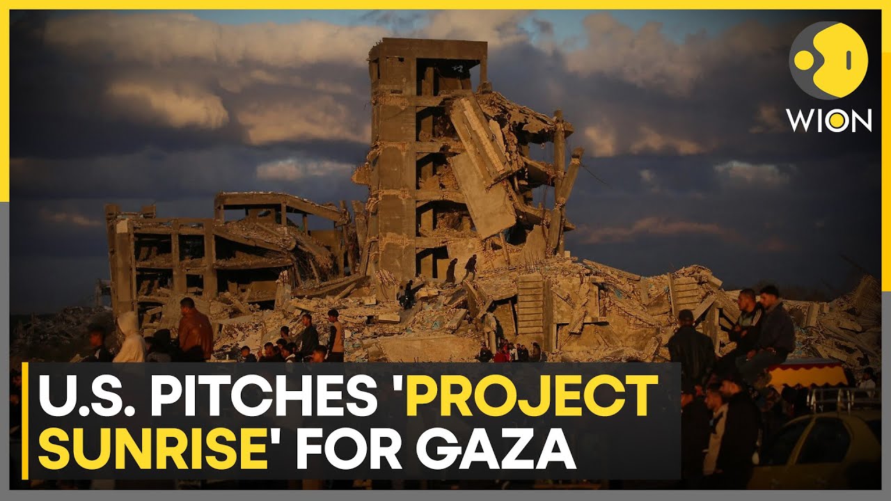 Trump Administration Keen to Turn Gaza's Rubble Into a Futuristic Coastal Destination | WION News