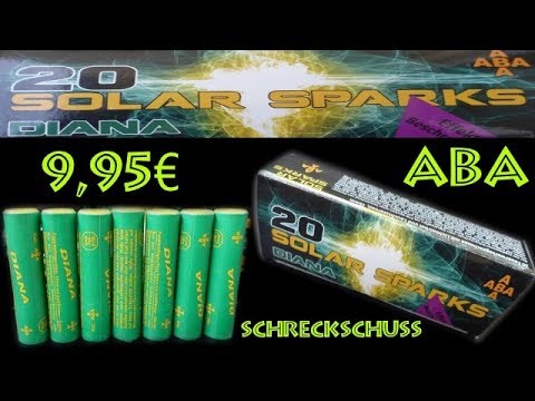 Schreckschuss 2017 (ABA Solar Sparks Diana) 9,95€ Schneider