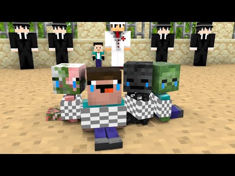Baby Noob and Baby Mafia Boss - Minecraft Animation