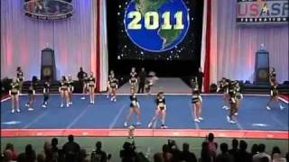 Cheer Force Diamondz Worlds 2011