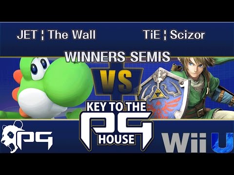 Key to the PG House WINNERS SEMIS - JET | The Wall (Yoshi) vs TiE | Scizor (Link)