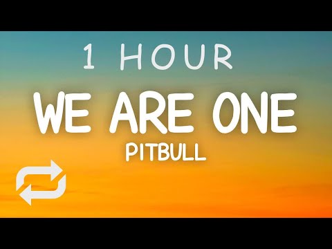 We Are One Ole Ola - Pitbull (Lyrics) World Cup Song | 1 HOUR