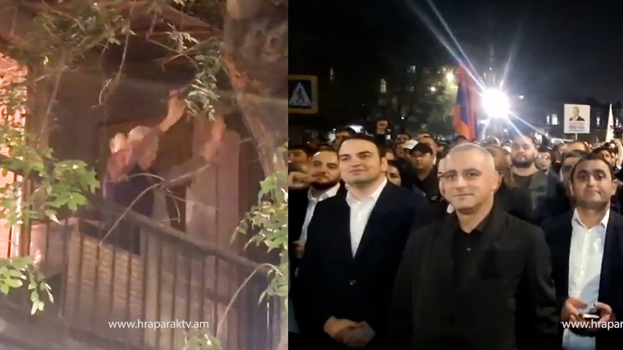 Ինչպես է տատիկը ողջունում Սամվել Կարապետյանի ազատությունը պահանջողներին