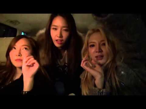 SNSD's selfcam NOW   Jessica, Yoona, Hyoyeon in car