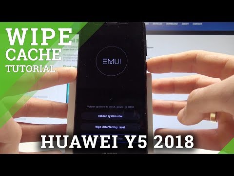How to Wipe Cache Partition in HUAWEI Y5 2018 - Remove Temporary Cache Files
