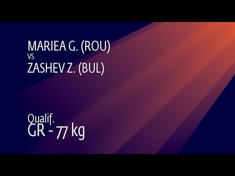 Qual. GR - 77 kg: G. MARIEA (ROU) v. Z. ZASHEV (BUL)