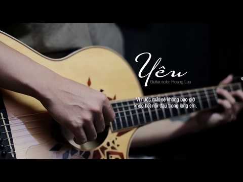 YÊU (Châu Dương) - Guitar Solo | Hoàng Lưu