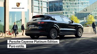 Nuevo Porsche Cayenne Platinum Edition: Puro estilo Trailer