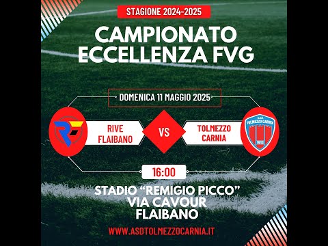 Rive Flaibano - Tolmezzo 3-1