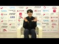 2023 Shanghai Trophy Cha Junhwan Interview English 차준환