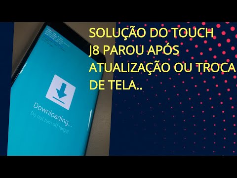 Solução do  touch J8  / j810 parou touch após atualização android 9 ou troca de tela..