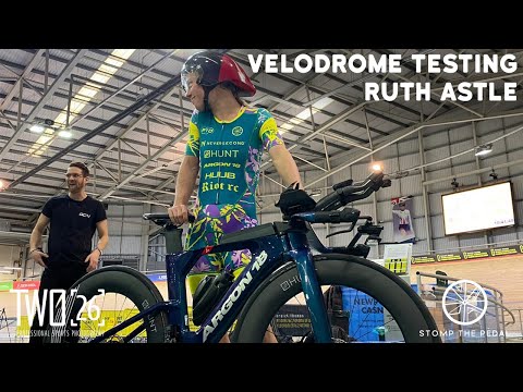 Velodrome Aero Testing With Argon18 | The New Bike | Pro Triathlete Ruth Astle