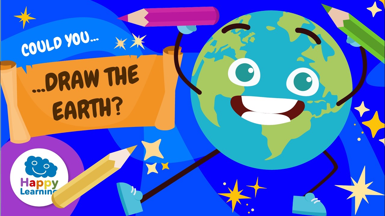 🌍 THE EARTH GLOBE. What is THE EARTH actually like? | Educational Videos @HappyLearningEN