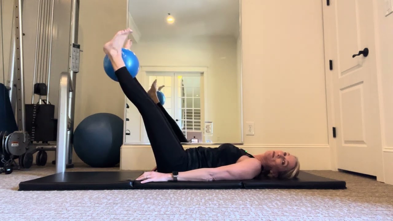 Lower and Lift with Pilates Ball