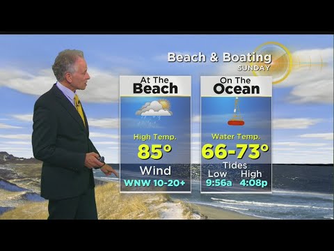 WBZ Evening Forecast For August 12, 2017