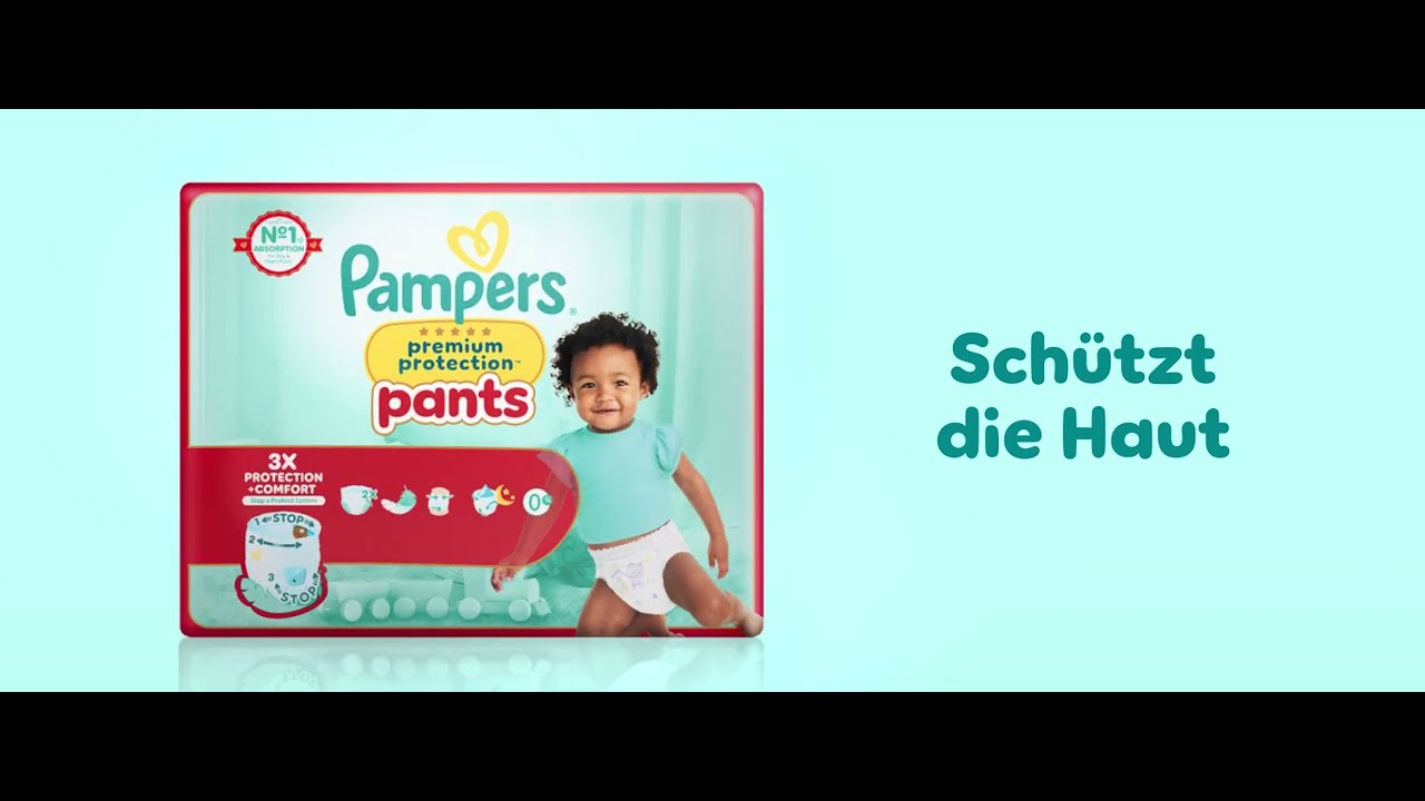 Pampers Windeln Premium Protection Pants Grösse 3, 192 Stück
