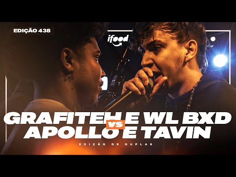 GRAFITEH E WL BXD (RJ) X APOLLO E TAVIN | GRANDE FINAL | BDA 438 (EDIÇÃO DE DUPLAS)