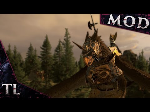 GRYPHON KNIGHTS MOD! - Total War: Warhammer Gameplay