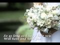 Beautiful in White - Shane Filan (with lyric ...