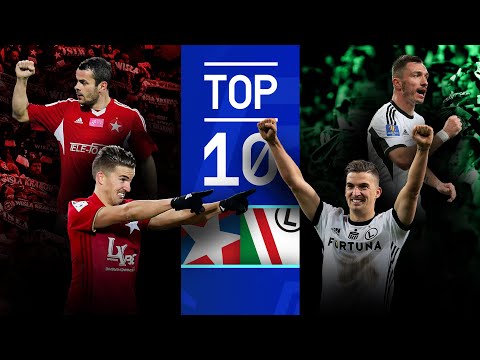 TOP 10: Wisła - Legia | Carlitos, Brożek, Saganowski, Nikolic | Ekstraklasa [Komentarz]