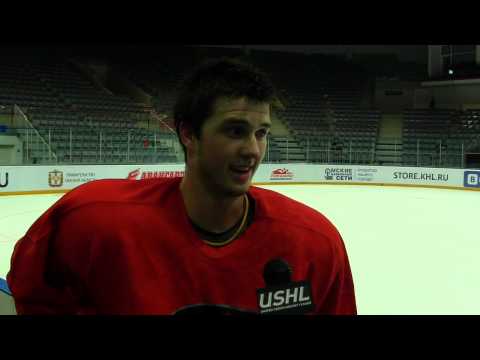 USHL in Russia - Zach Stepan