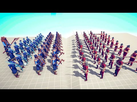 10 MUSKETEERS + 30 SQUIRES vs JARL + 15 ICE ARCHERS + 20 VIKINGS | Totally Accurate Battle Simulator