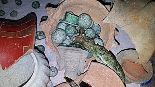 Tesoro de JADE Azteca Encontrado en la Autopista Prehispanico !