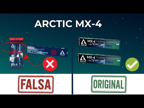 Pasta Térmica ARCTIC MX-4 ORIGINAL o FALSA?. COMO IDENTIFICARLA?