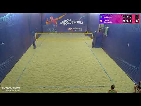 07:35 D. Svyrydenko / Y. Bohdashkin - I. Datsiuk /I. Romanenko 22.03.2023 | Winners Beach Volleyball