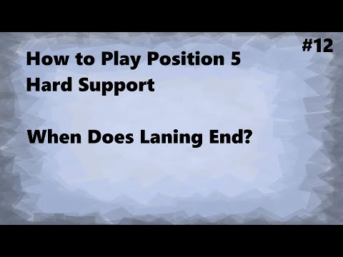 When Does Laning End? - Dota 2 Hard Support Guide #12