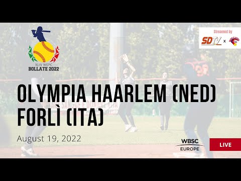 27 Women's Softball Premiere Cup - Olympia Haarlem (NED) VS Forlì (ITA)