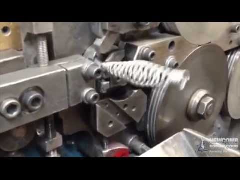 Barrel shaped compression spring