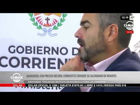 Ganadería con precios récord: Corrientes expande su Calendario de Remates -  Juan Pomar