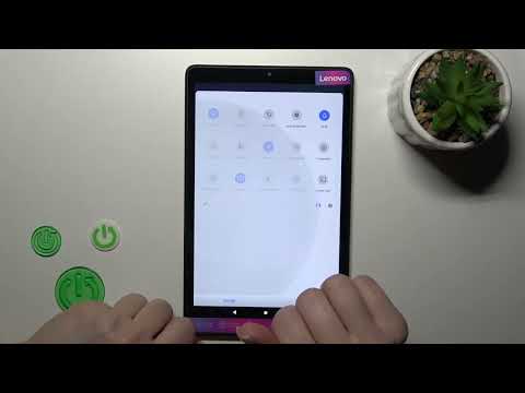 How To Edit Notification Panel Icons In Lenovo Tab M8 Gen 3
