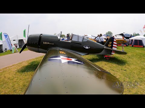 Aero-TV At OSH21: ScaleBirds Warbird Replica Kits, A Closer Look