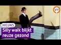 Fysio's nemen de silly walks van Monty Python serieus