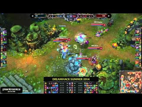 Roughnex Vs GSI Gaming - Highlights Dreamhack Summer 2014