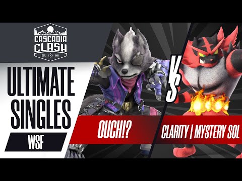 Ouch!? vs Clarity | Mystery Sol - Ultimate Singles Winners Semis - Cascadia Clash