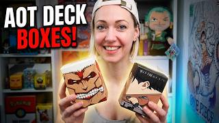 Die schönsten schaurigen Anime Deck Boxen? Attack on Titan AOT Ultimate Guard
