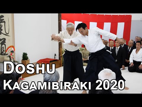 UESHIBA Moriteru Doshu - Aikido Demonstration - Kagamibiraki 2020