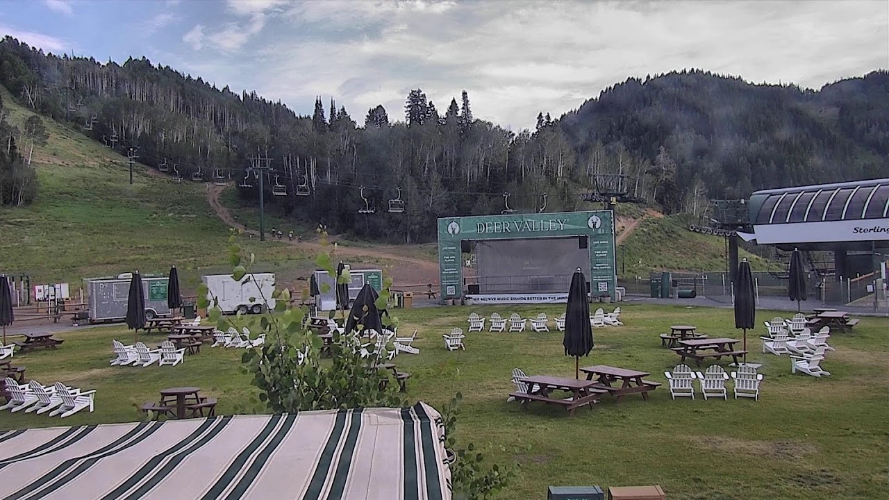Live webcam view of Silver Lake Lodge at Deer Valley